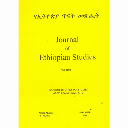 Journal of Ethiopian Studies Vol.XLVII (December 2014)