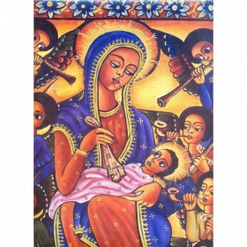 Saint Mary Painting (Ethiopian Version 2)