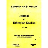 Journal of Ethiopian Studies Vol.XLV (December 2012)