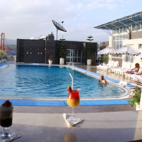 Gym and Swimming Pool @ Intercontinental Addis Hotel