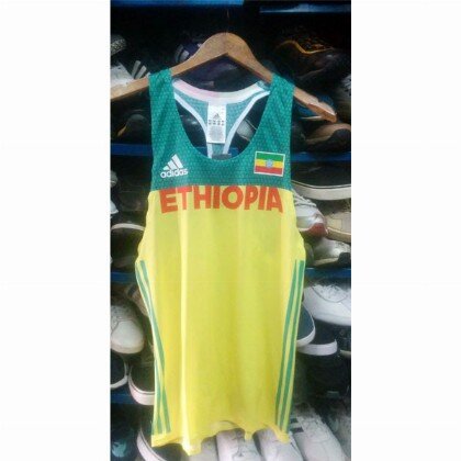 Current Version Original Ethiopian Athletes Running Shirt - Mereb.Shop - የመሮጫ ቲ-ሸርት