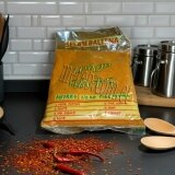 Red chili powder mixed with spices (Yegurage Mitmita)(KeEthiopia) &mdash; የጉራጌ ሚጥሚጣ (ከኢትዮጵያ)