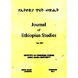 Journal of Ethiopian Studies Vol.XLIV (December 2011)
