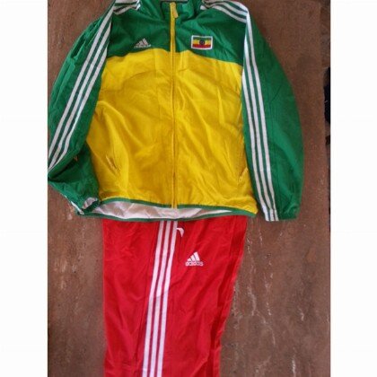 Original Ethiopian Olympic and Athletics Team Suit (Kit) - Mereb.Shop - የኢትዮጵያ ኦሎምፒክስ ጃኬትና ቱታ