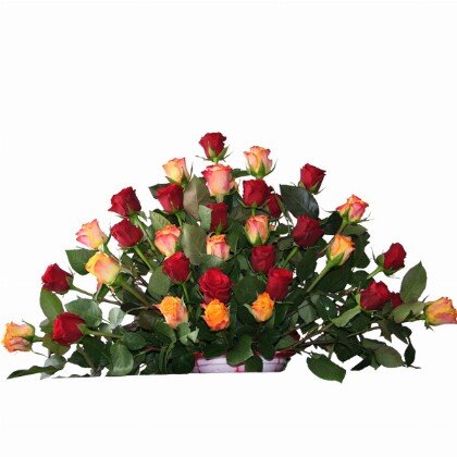 Mix Flower Bouquet - Two Side - Mereb.Shop