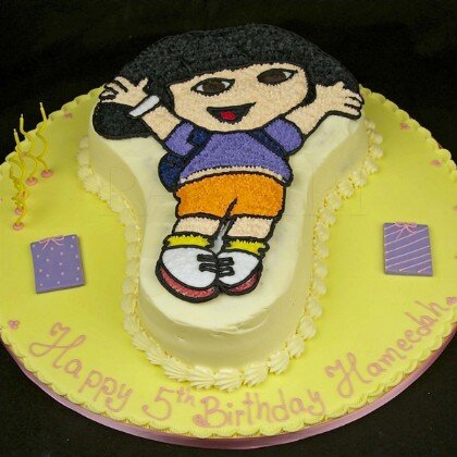 Dora the Builder (2 Kg Fun Cake) - Mereb.Shop