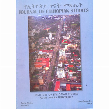 Journal of Ethiopian Studies Vol.XLI, Nos.1-2 (June-December 2008)