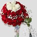 Thumbnail for Mix Flower Bouquet - Red & White