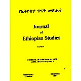 Journal of Ethiopian Studies Vol.XLVI (December 2013)