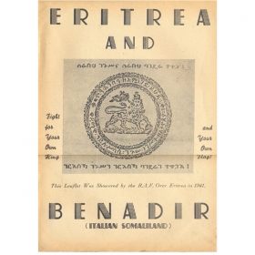 ERITREA AND BENADIR (ITALIAN SOMALILAND)