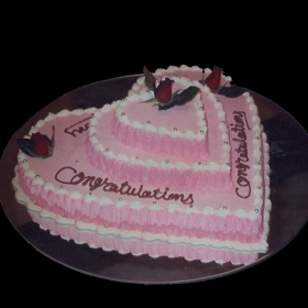 Heart Shaped Cake (2 Kg Cake)