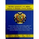 Journal of Ethiopian Church Studies No.6
