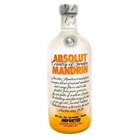 Absolut Mandarin Flavoured Vodka