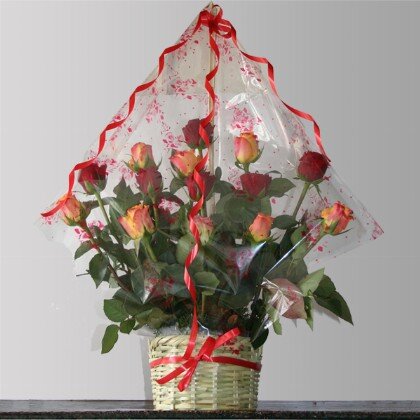 Mix Flower Bouquet - One Side - Mereb.Shop